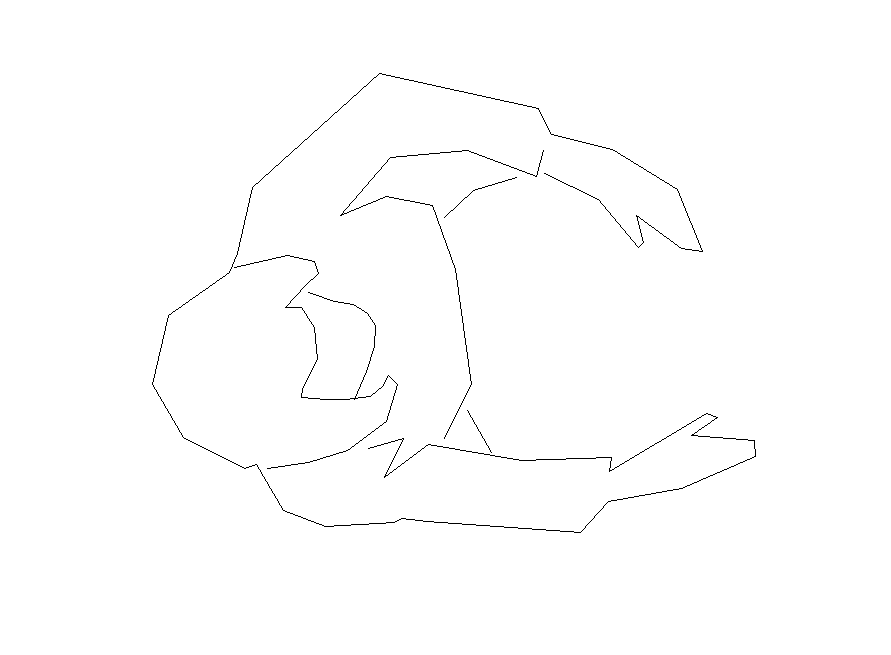 People CAD blocks 2d view layout file
