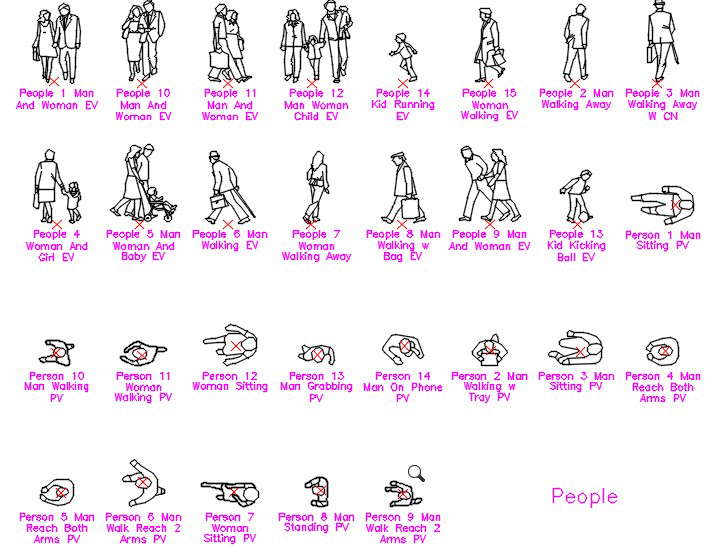 People blocks
