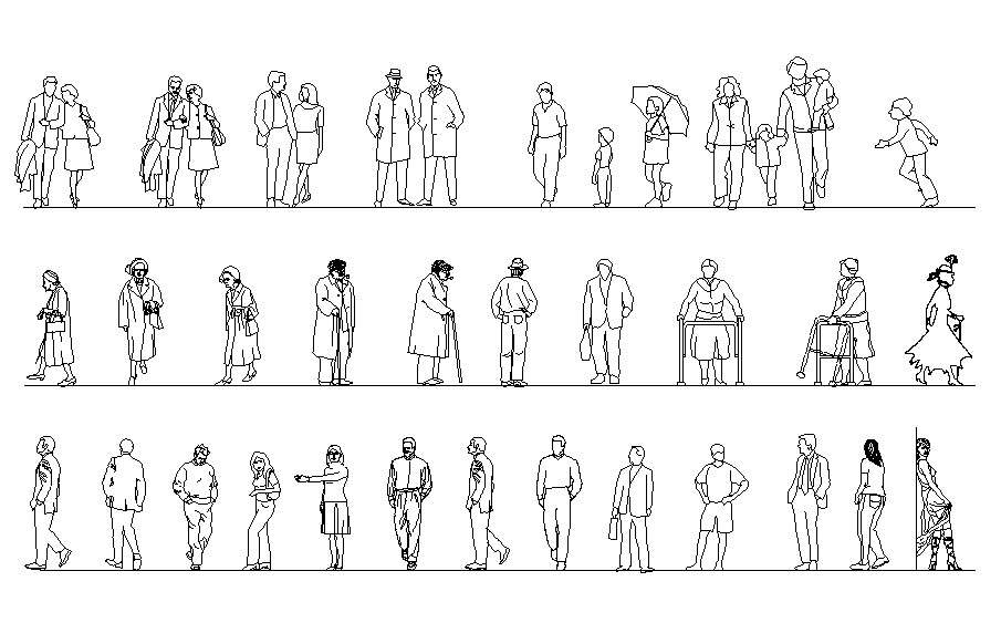 People design blocks dwg file 