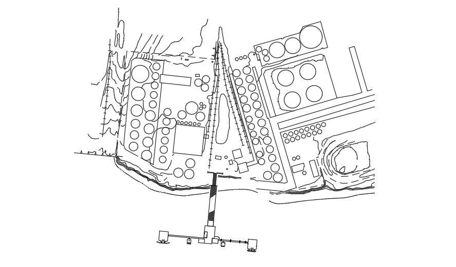 Pier 5 hydrography survey drawing is given in this file