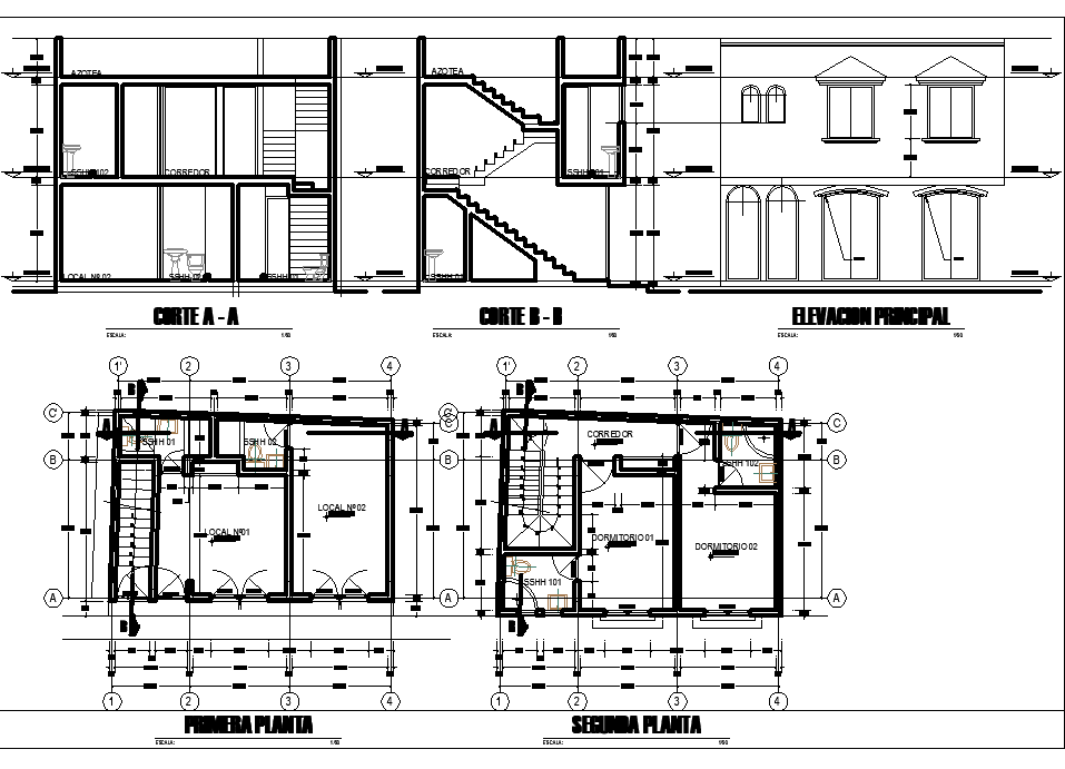Commercial Plan In DWG File