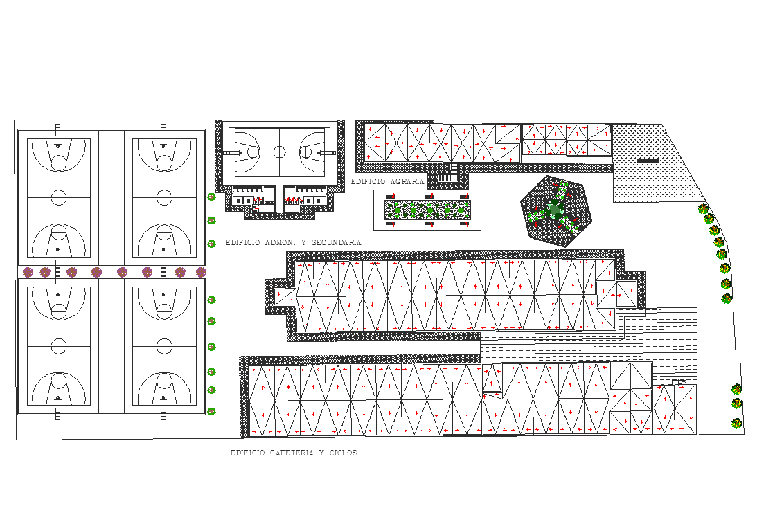 Plan detail dwg file