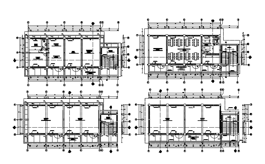 Educational Building CAD Plan