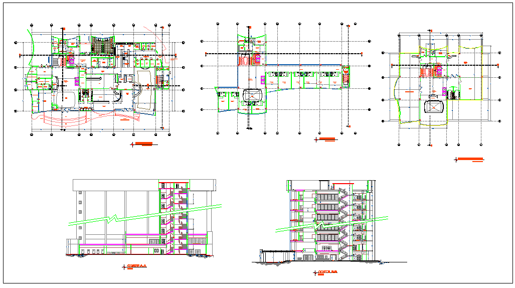 Plan of hotel