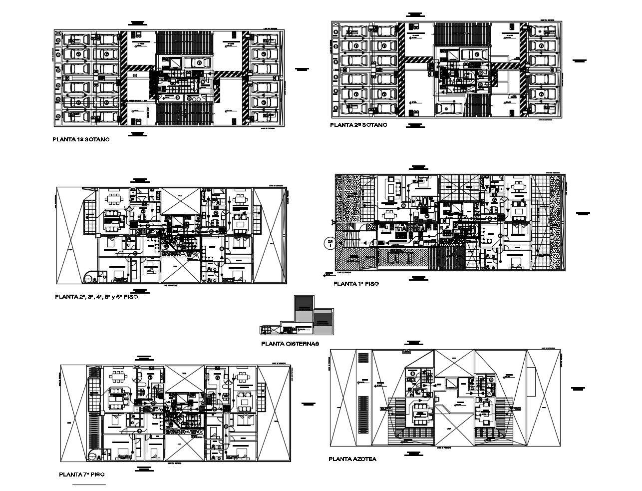 Plan of the house with detail dimension in dwg file