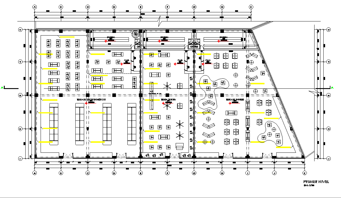 Planing Shopping center layout file