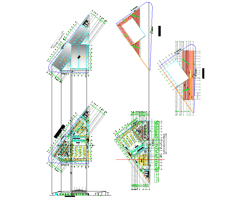Planning Central market plan layout file