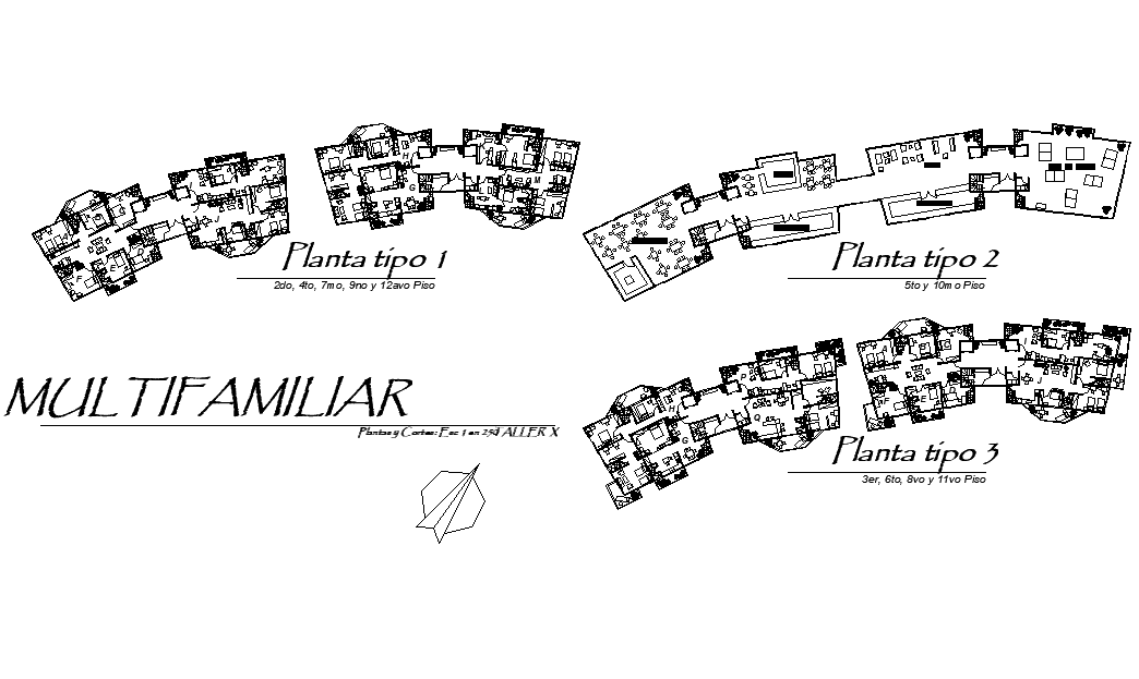 Planning Housing and trade elevation detail dwg file