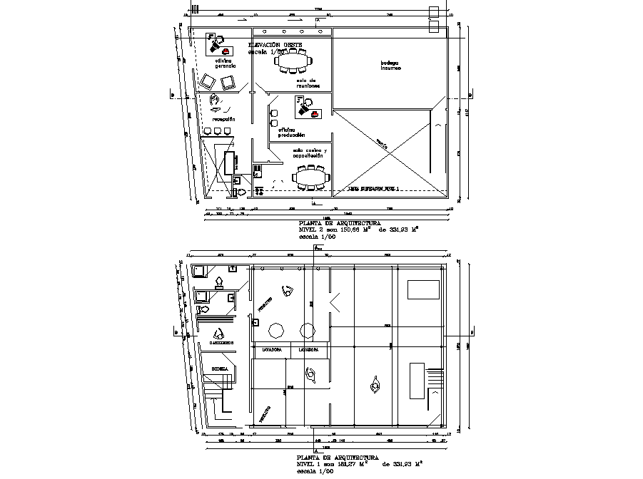 Factory Layout Plan In AutoCAD File