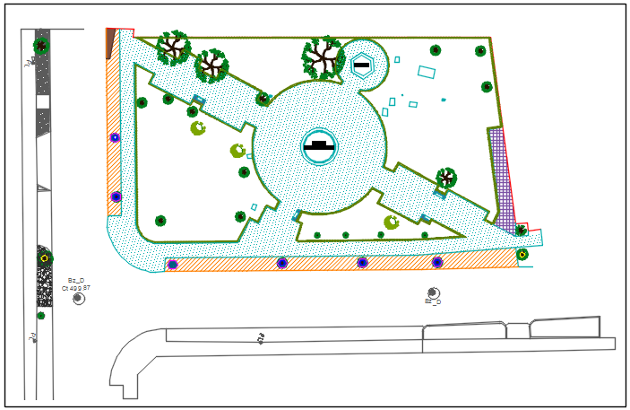 Planning detail dwg file