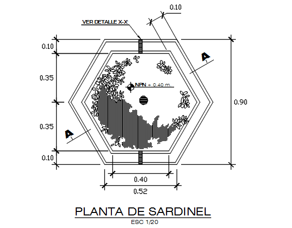 Planning detail dwg file