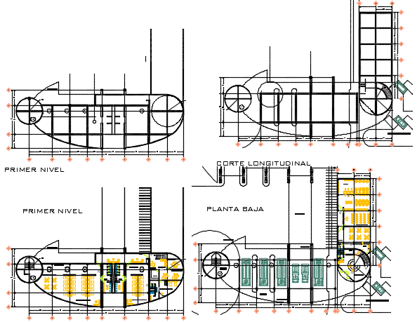 Planning house detail dwg file