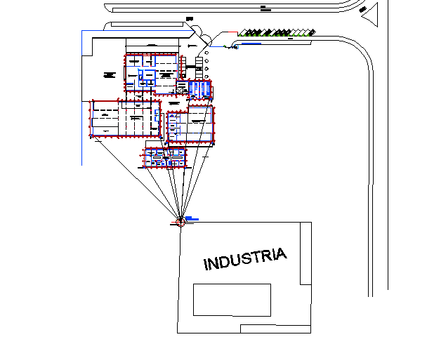 Planning production resource centre hydro biological detail dwg file