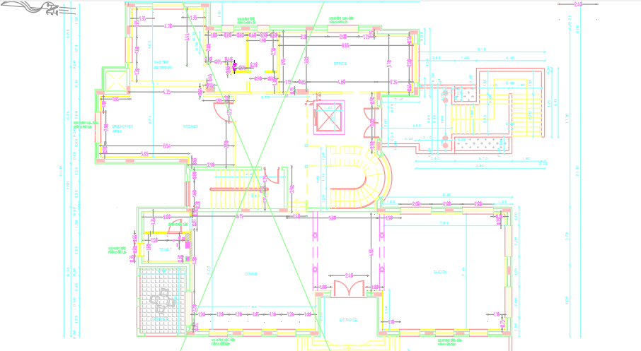 Plans as built 