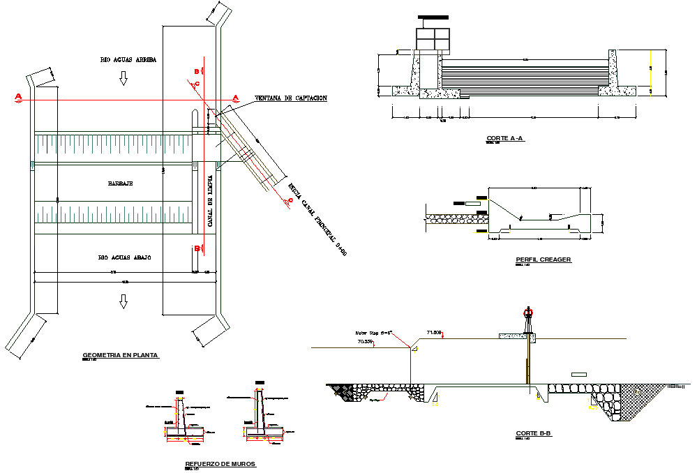 Plant geometry dwg file