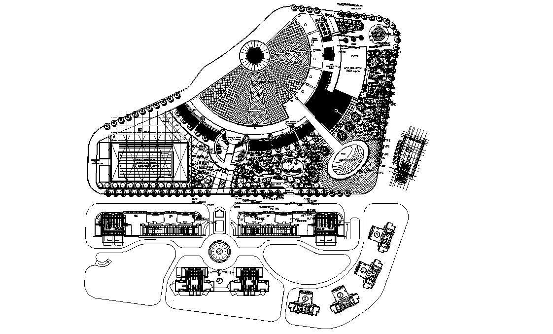 Plot area CAD Plan