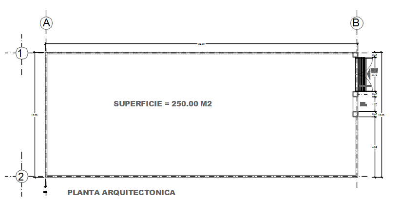 Plot area detail dwg file