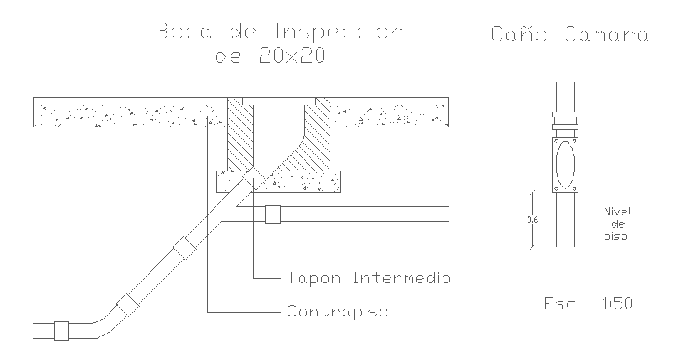 Plumbing Detail in dwg file