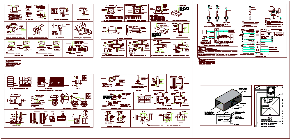 Plumbing design for hvac pipe line view dwg file 