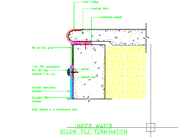 Pool detailing