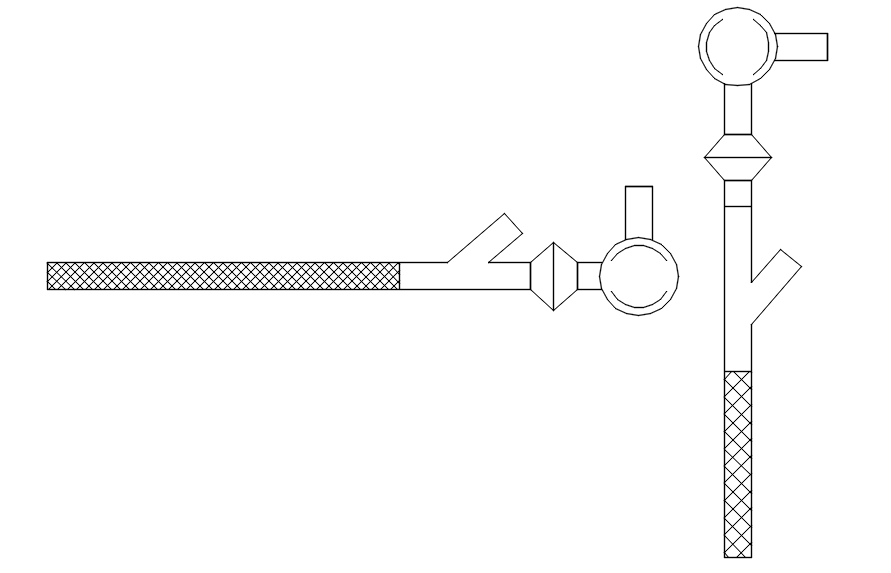 Pressure regulator design in detail AutoCAD drawing, dwg file, CAD file