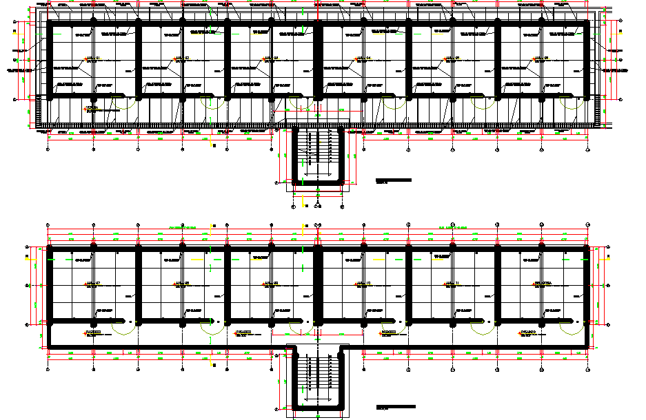 Primary school layout plan detail