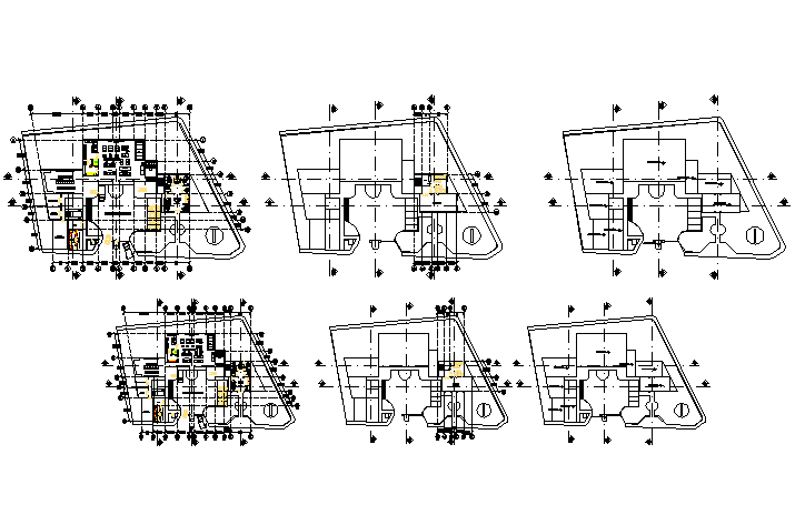 Printing working plan detail dwg file