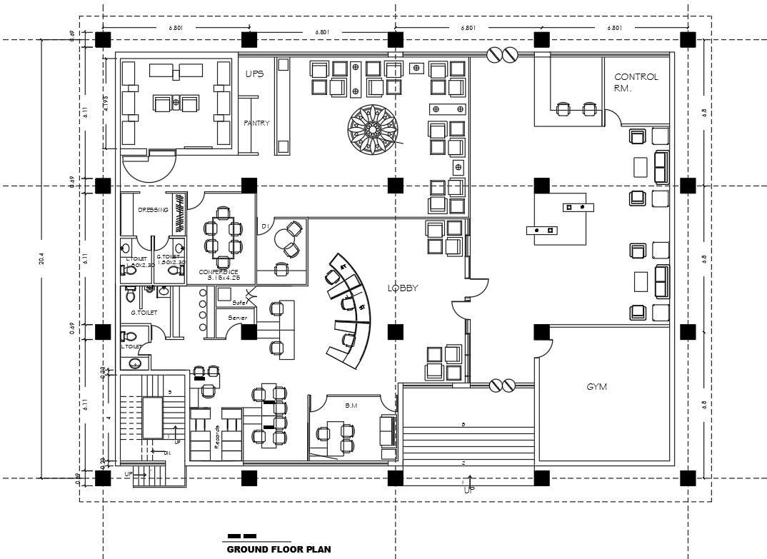 Private office details