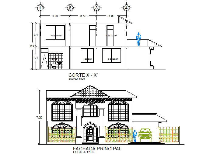 Project housing plants detail dwg file