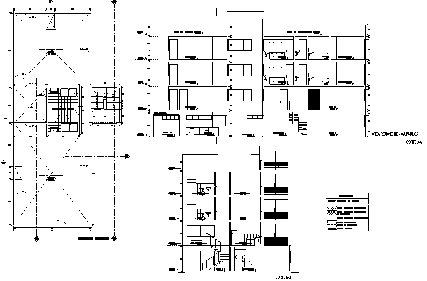 Project of supermarket plan detail dwg file.