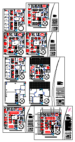 Proposed Offices plant design drawing