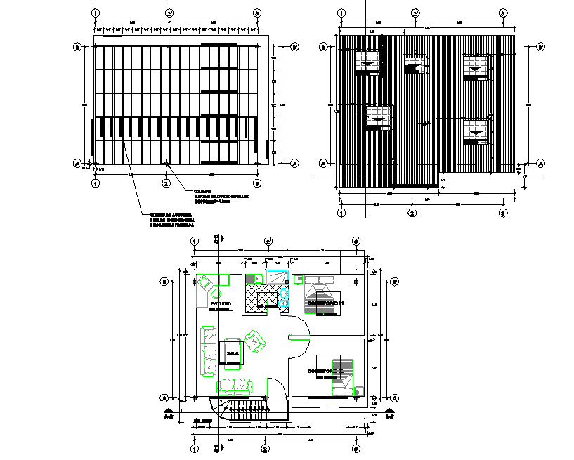 Provisional ampliacion house plan layout file