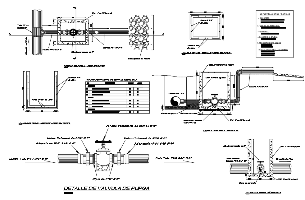 Purge Valve In DWG File