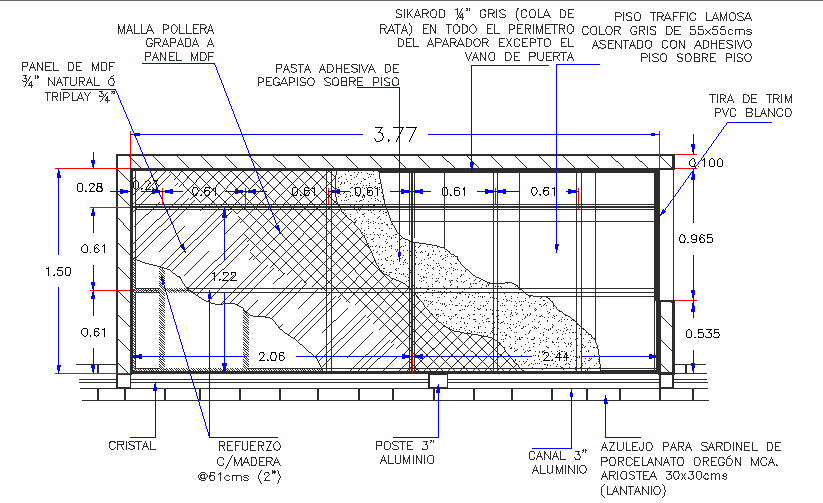 Raised floor levels