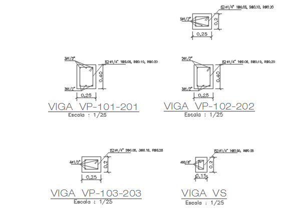 Re-bars details of for column table dwg file