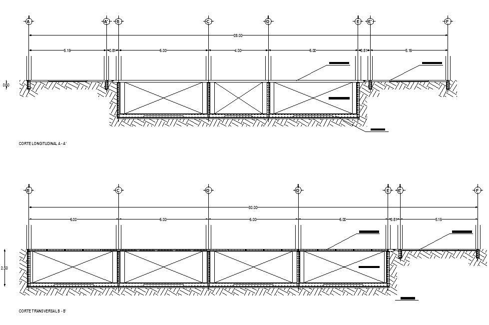 Reeling section plan detail dwg file
