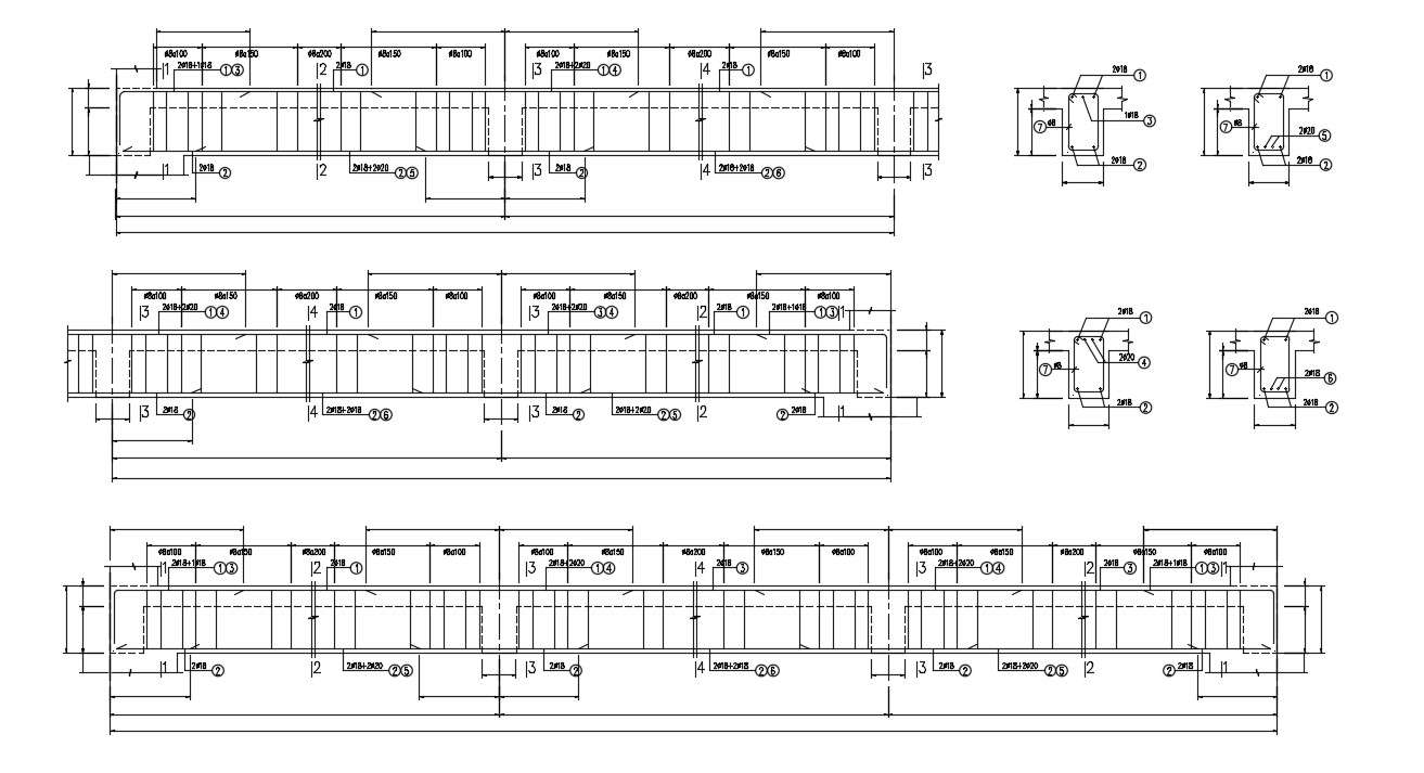 Reinforcement Detail Of Column And Beam