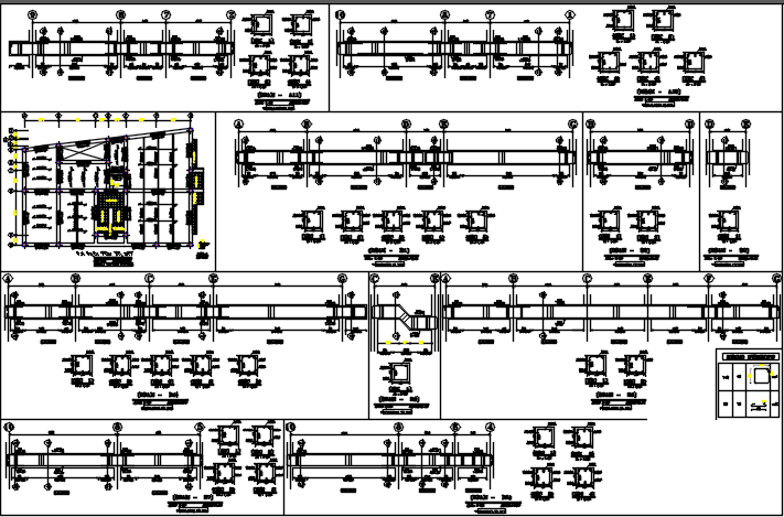 Reinforcement detail dwg file