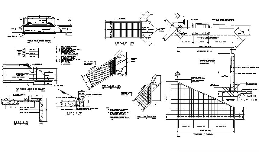 Reinforcement detail dwg file
