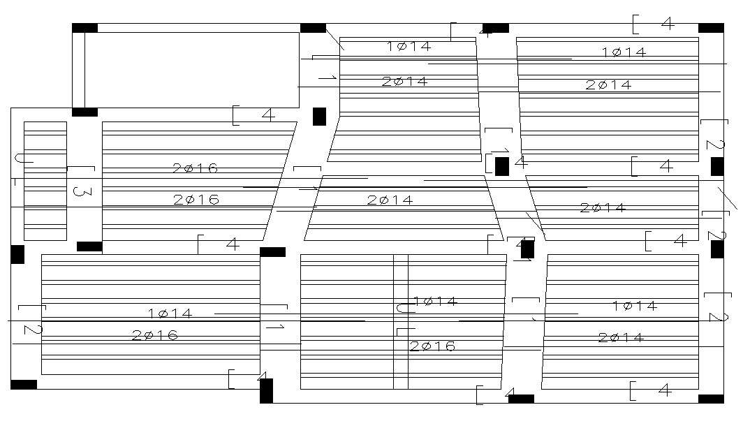 Reinforcement Slab Bar Design AutoCAD File 