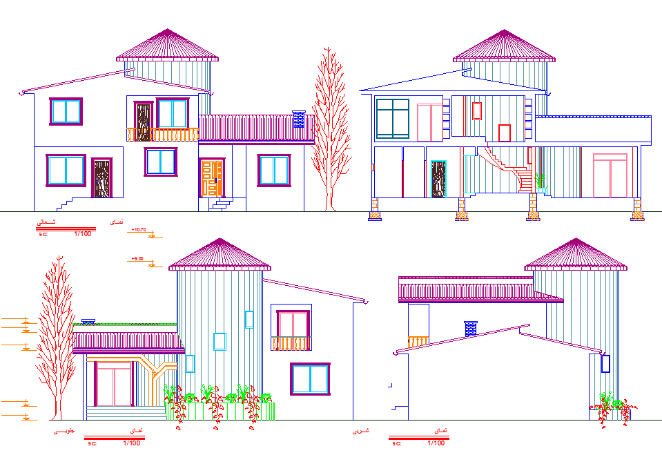 Residence Elevation Design of Residence project