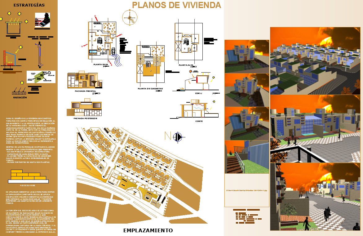 Residence Township Project detail dwg file