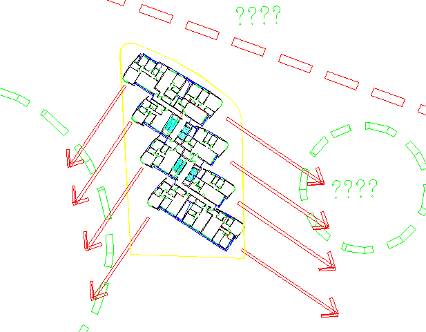 Residential House Lay-out Detail