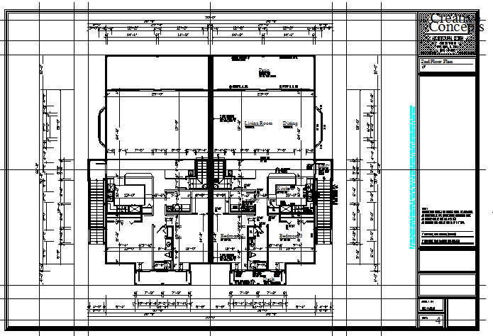 Residential House Lay-out plan