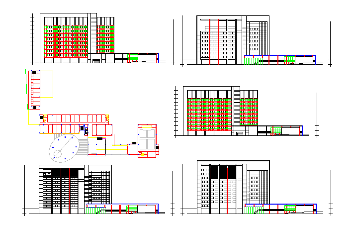 Residential House One-line diagram Detail