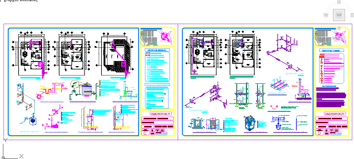 Residential House Plan Detail & architectural Design