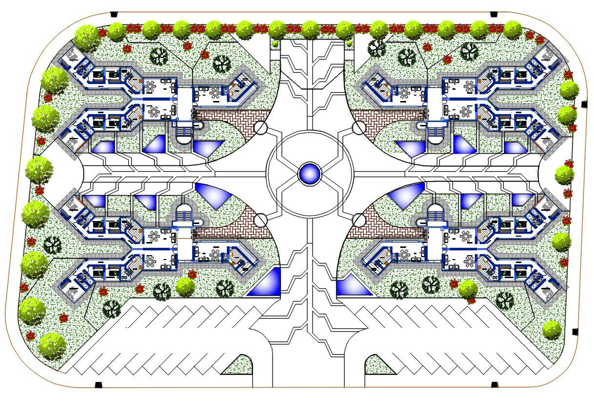 Residential Site Plan Drawing