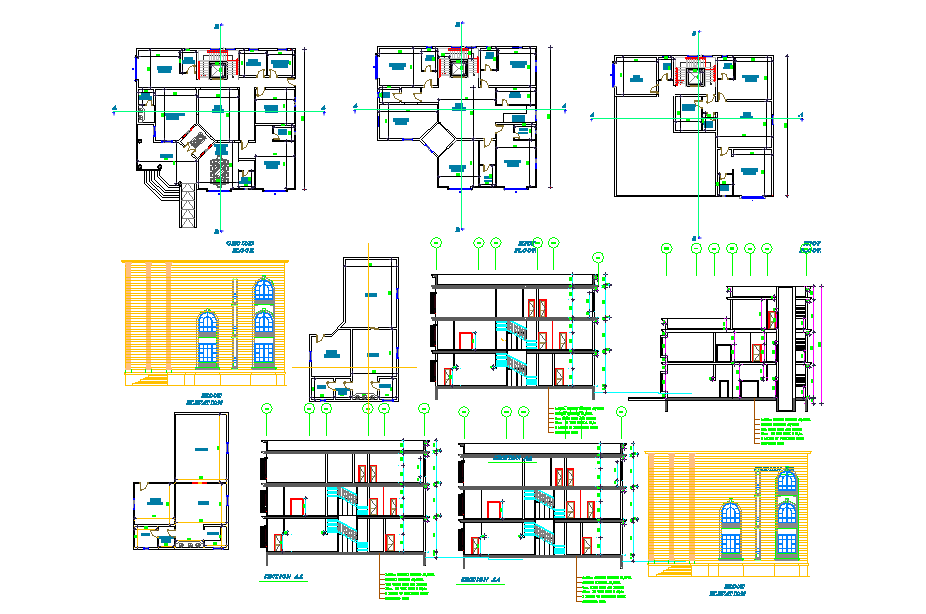 Residential house design plans