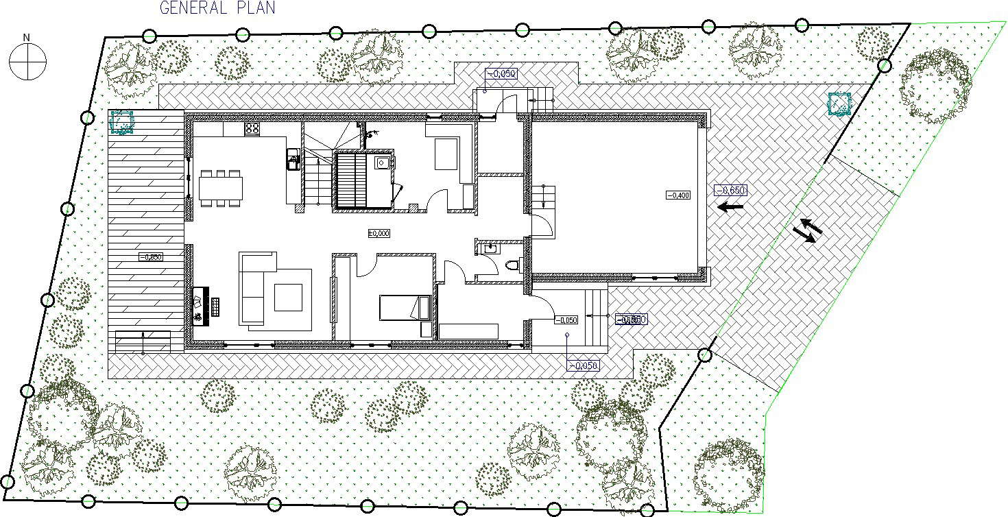 Residential house layout 