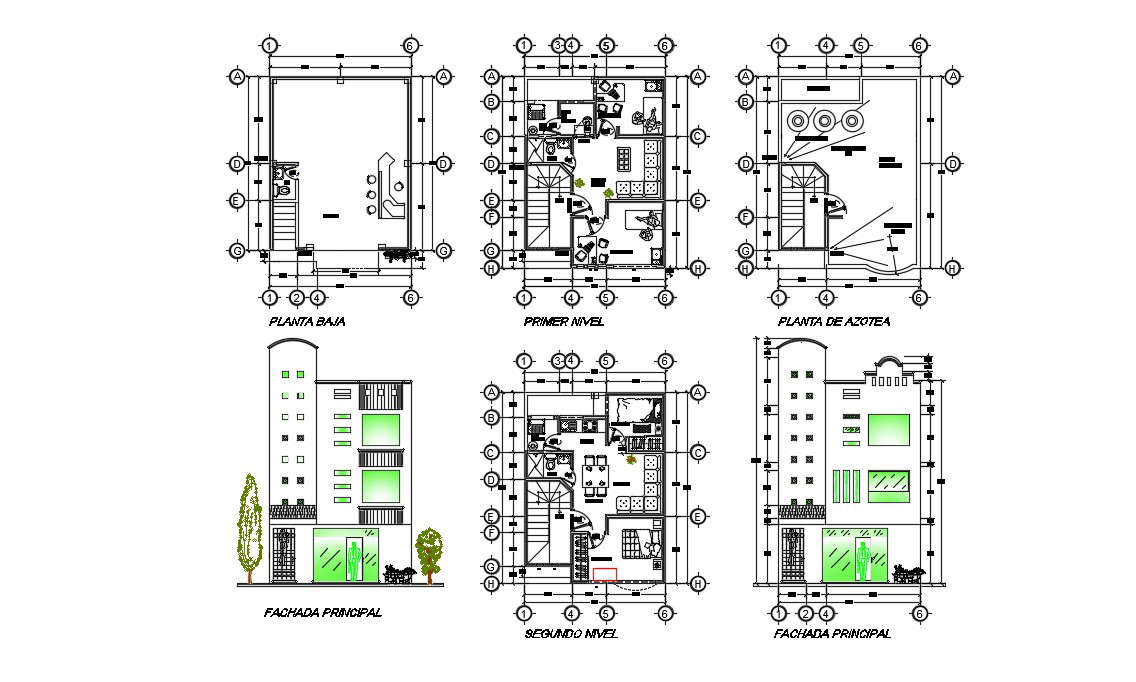 Resort Layout Plan In AutoCAD File 